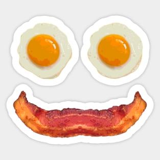 Breakfast Smile Sticker